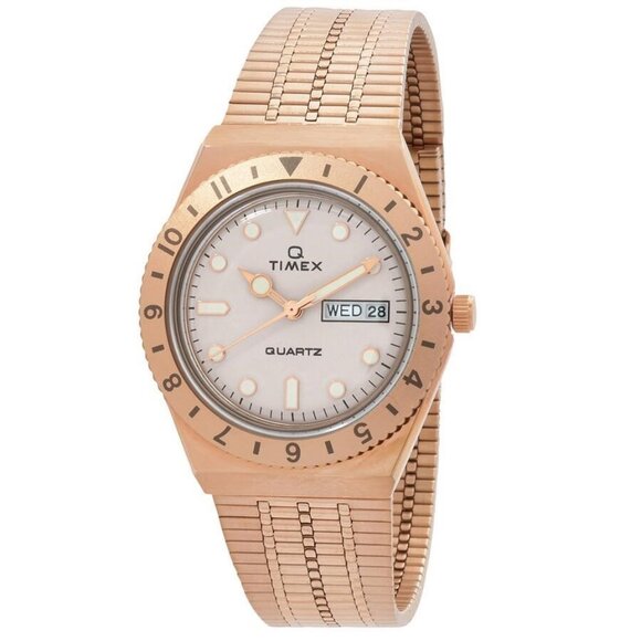 NWT Timex Fashion Ladies Quartz Steel Authentic Watch - Picture 1 of 3